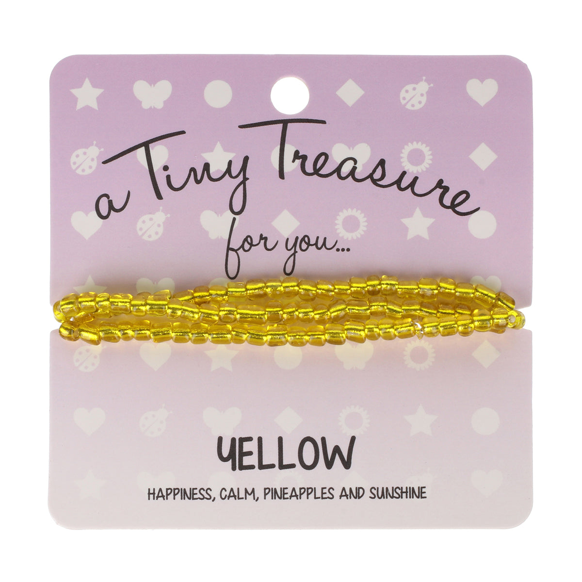 Tiny Treasures Bracelet - Yellow