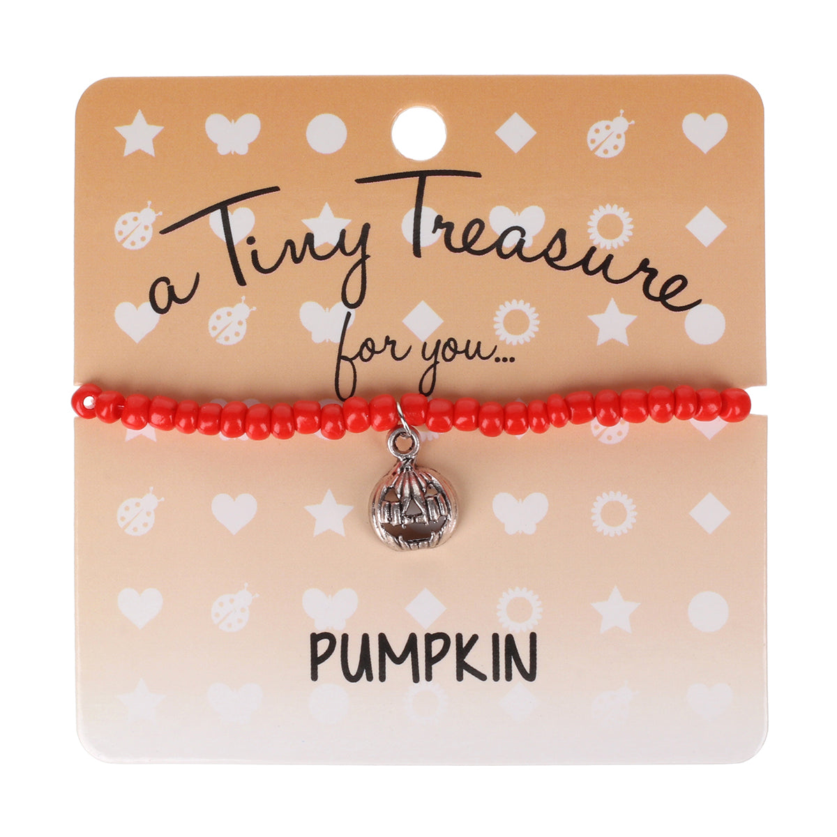 Tiny Treasures Bracelet - Pumpkin