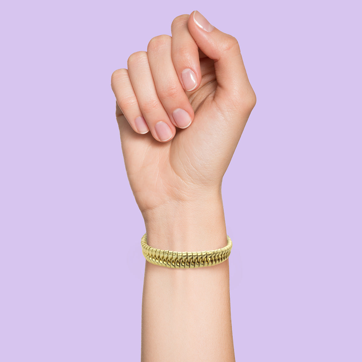 WBL13 - Whirlybird Shiny Gold Fish Braid Lifestyle Bracelet