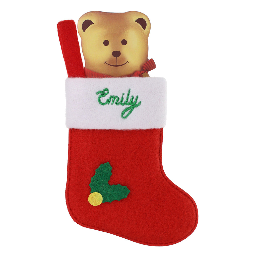 XS045 - Personalised Stocking Christmas Tree Decoration - Emily