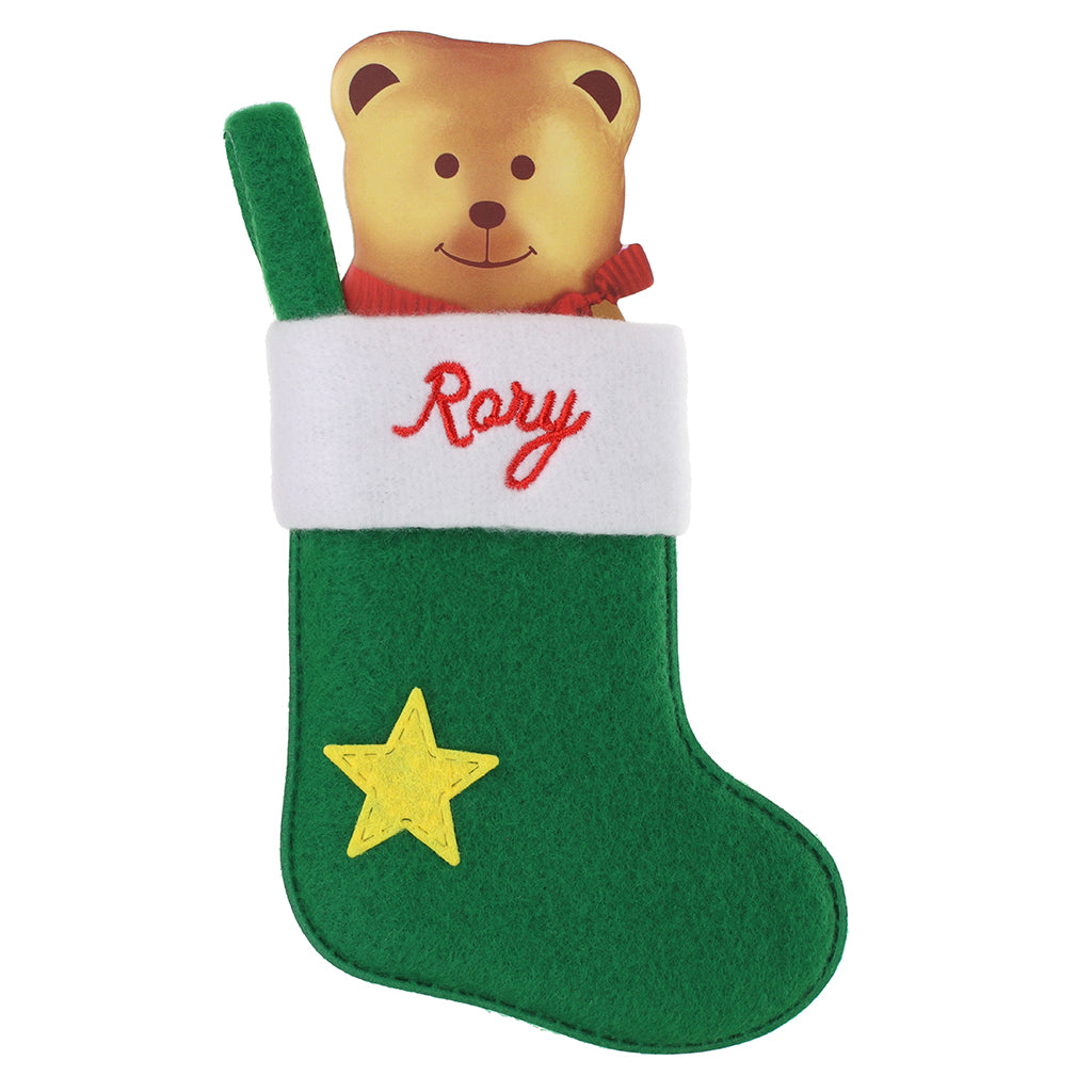 XS123 - Personalised Stocking Christmas Tree Decoration - Rory