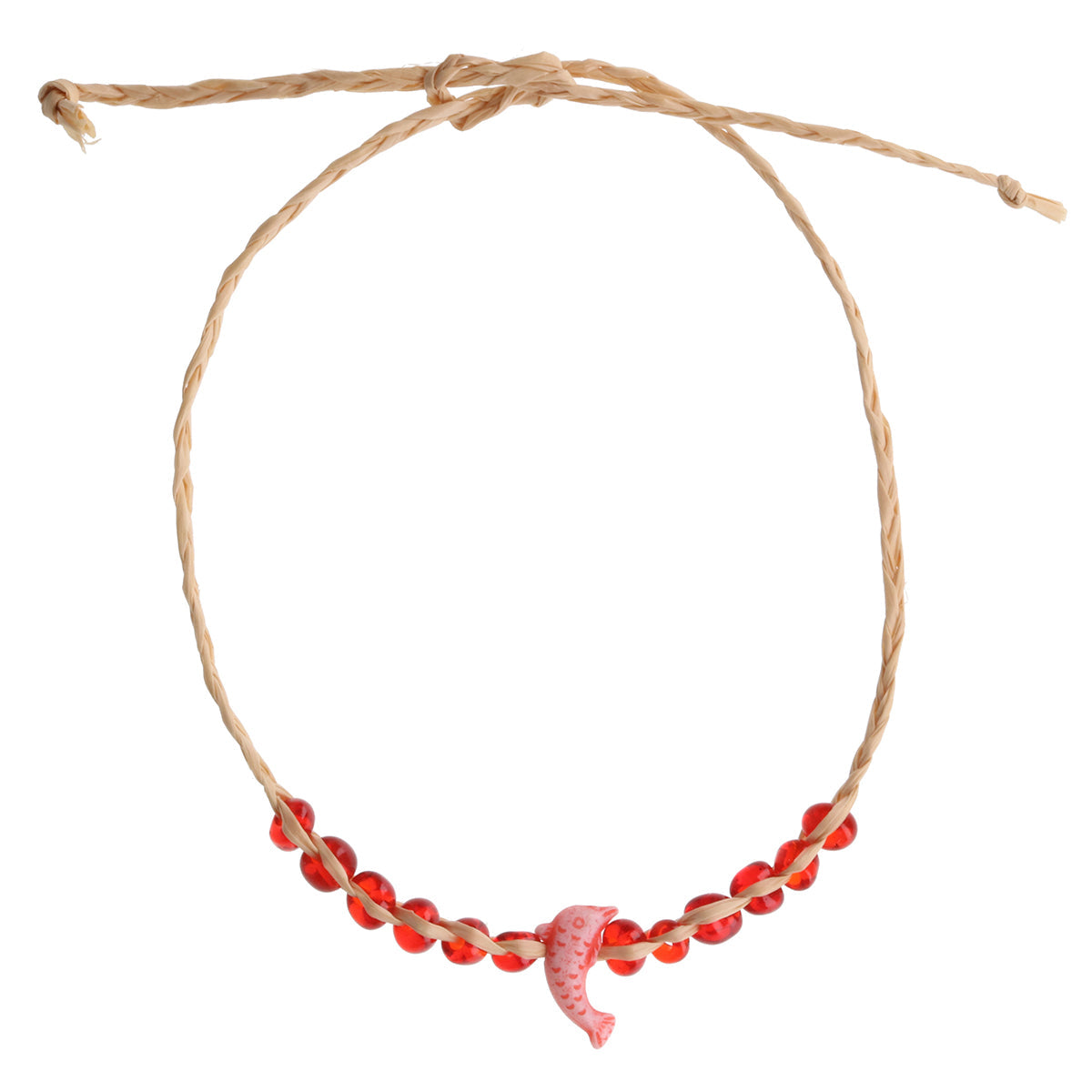DBDRED - Destiny Bracelet - Red Dolphin