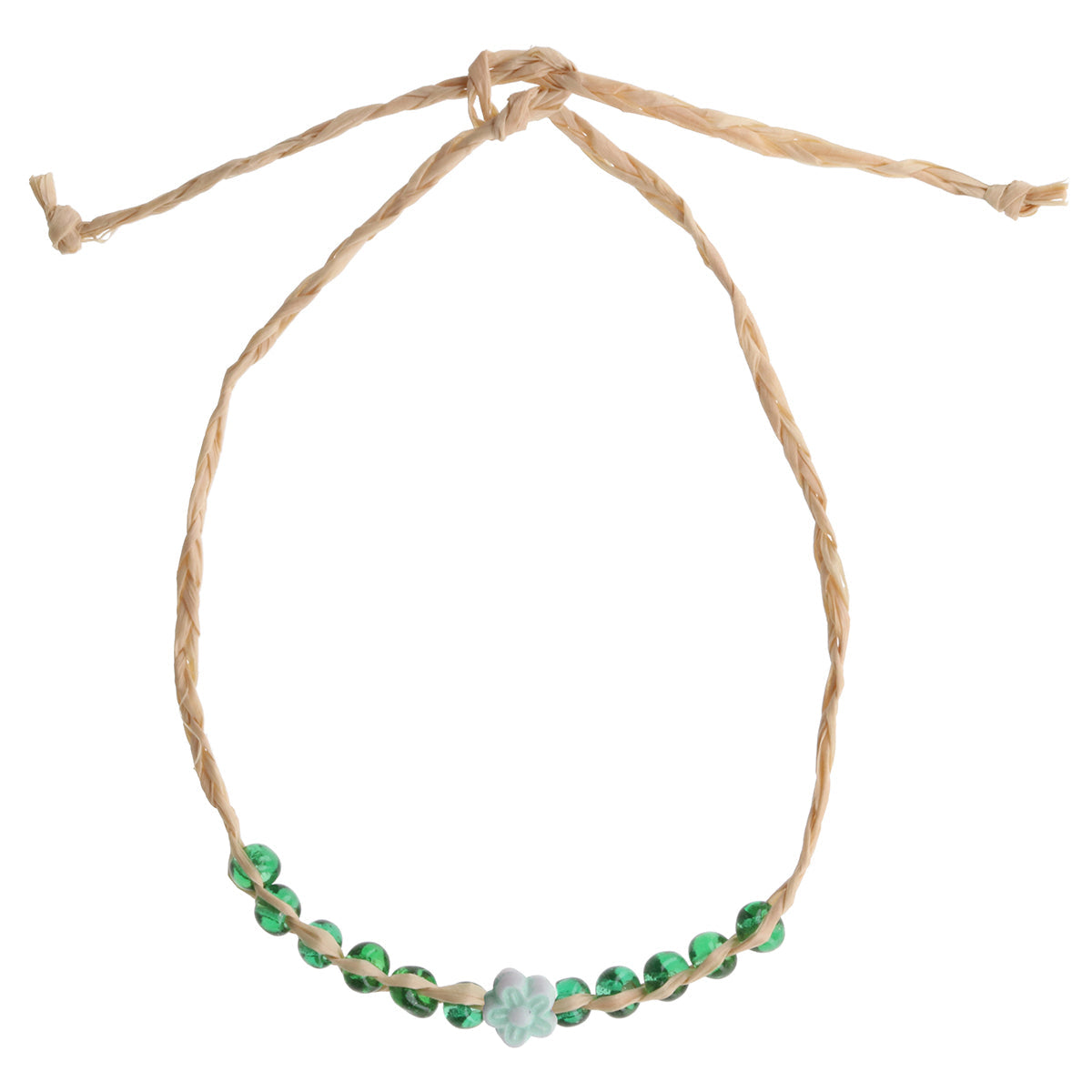 Destiny Bracelet - Green Flower