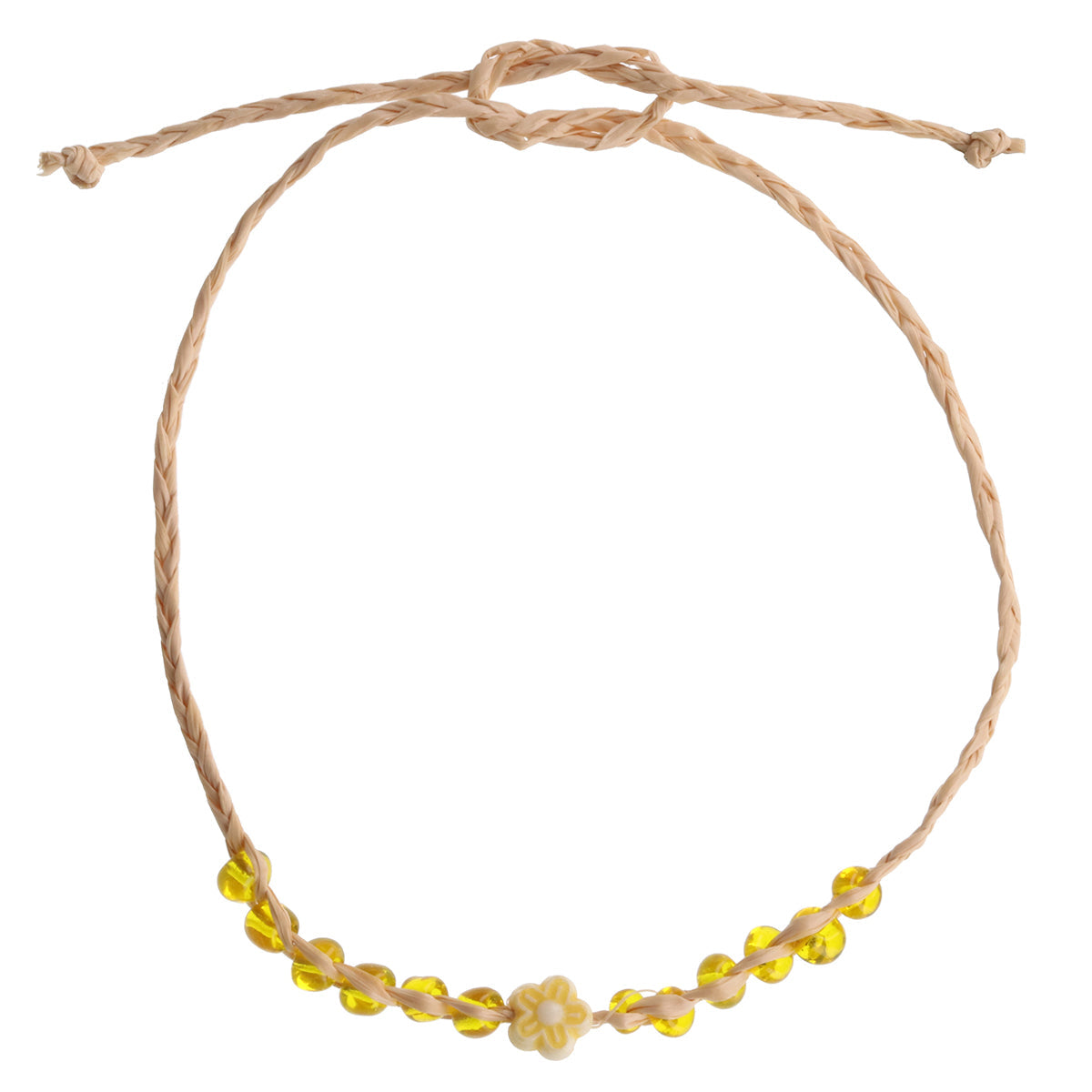 DBFYELLOW - Destiny Bracelet - Yellow Flower