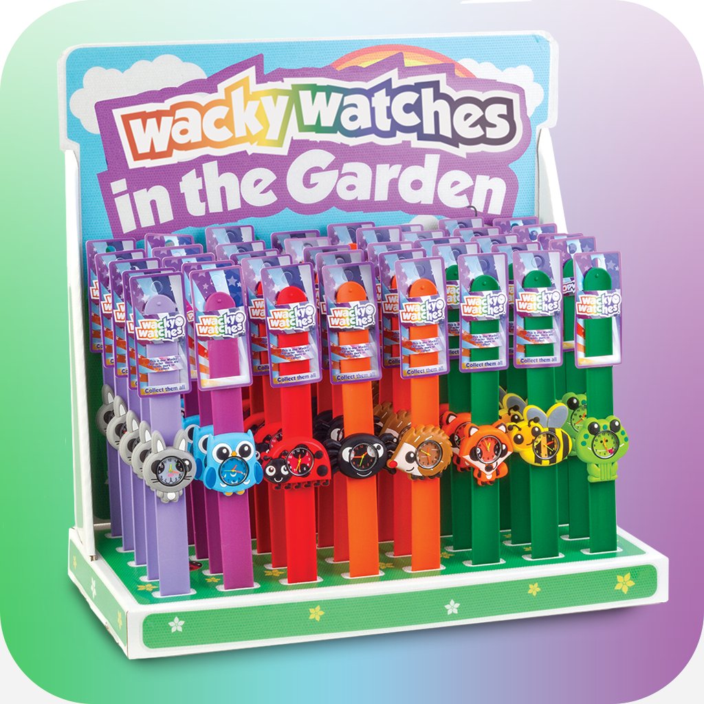 Wacky Watches in the Garden
