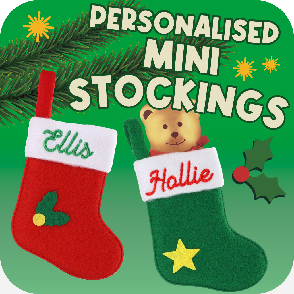 Personalised Christmas Stocking Tree Decoration