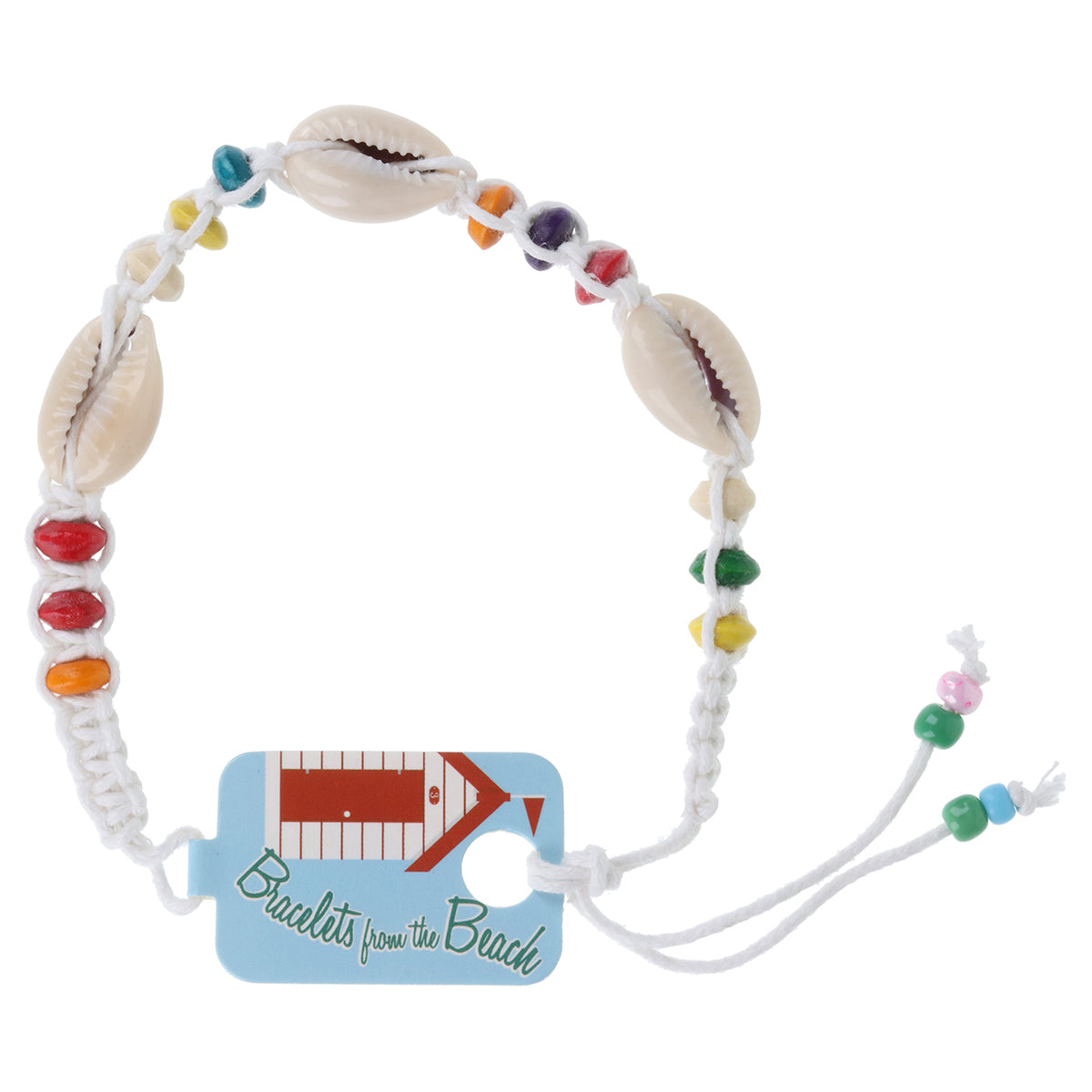 Seashell Beach Bracelet - White/3 Shells
