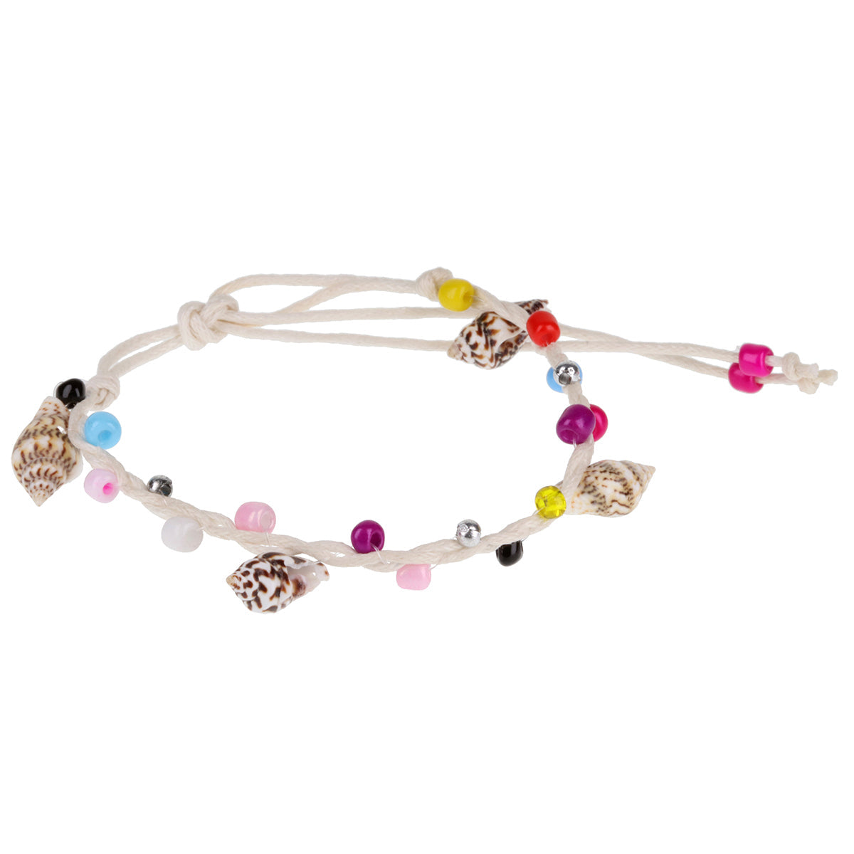 Seashell Beach Bracelet - White/Small Shells