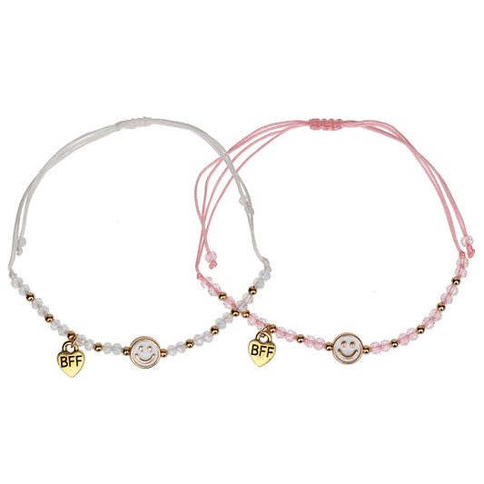 Best Friend Bracelets - Smiley Faces