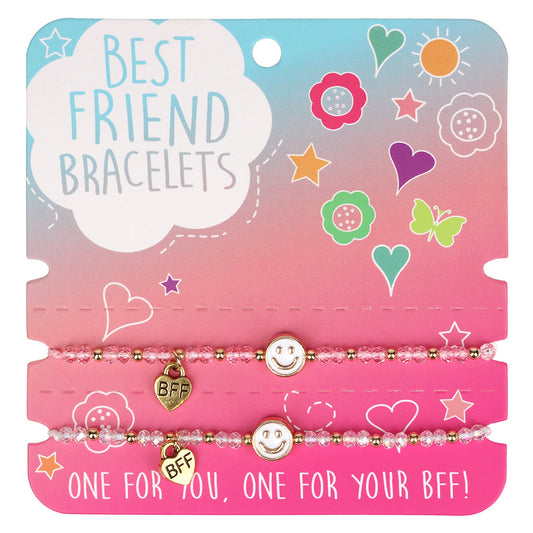 Best Friend Bracelets - Smiley Faces