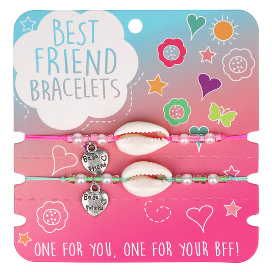Best Friend Bracelets - Shells And Pearls