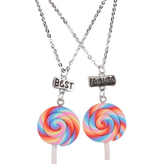 Best Friends Necklace - Lollipops