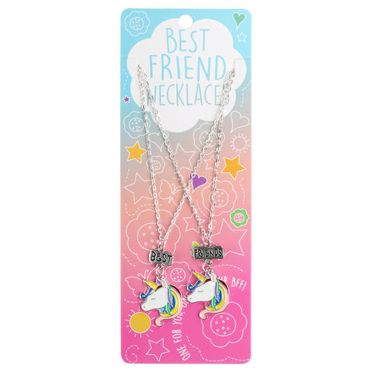 Best Friends Necklace - Metal Unicorns