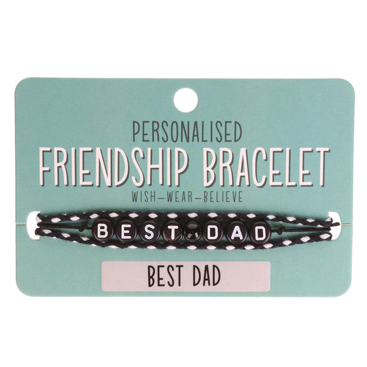 BP001 - Boys Personalised Bracelet - Best Dad