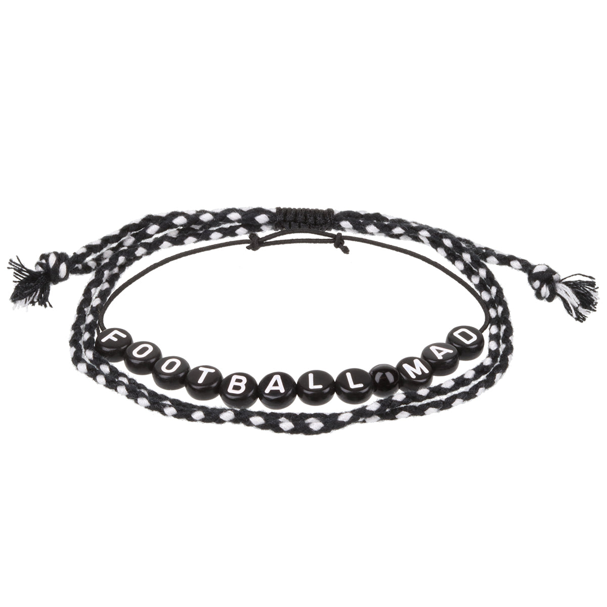 BP004 - Boys Personalised Bracelet - Football Mad