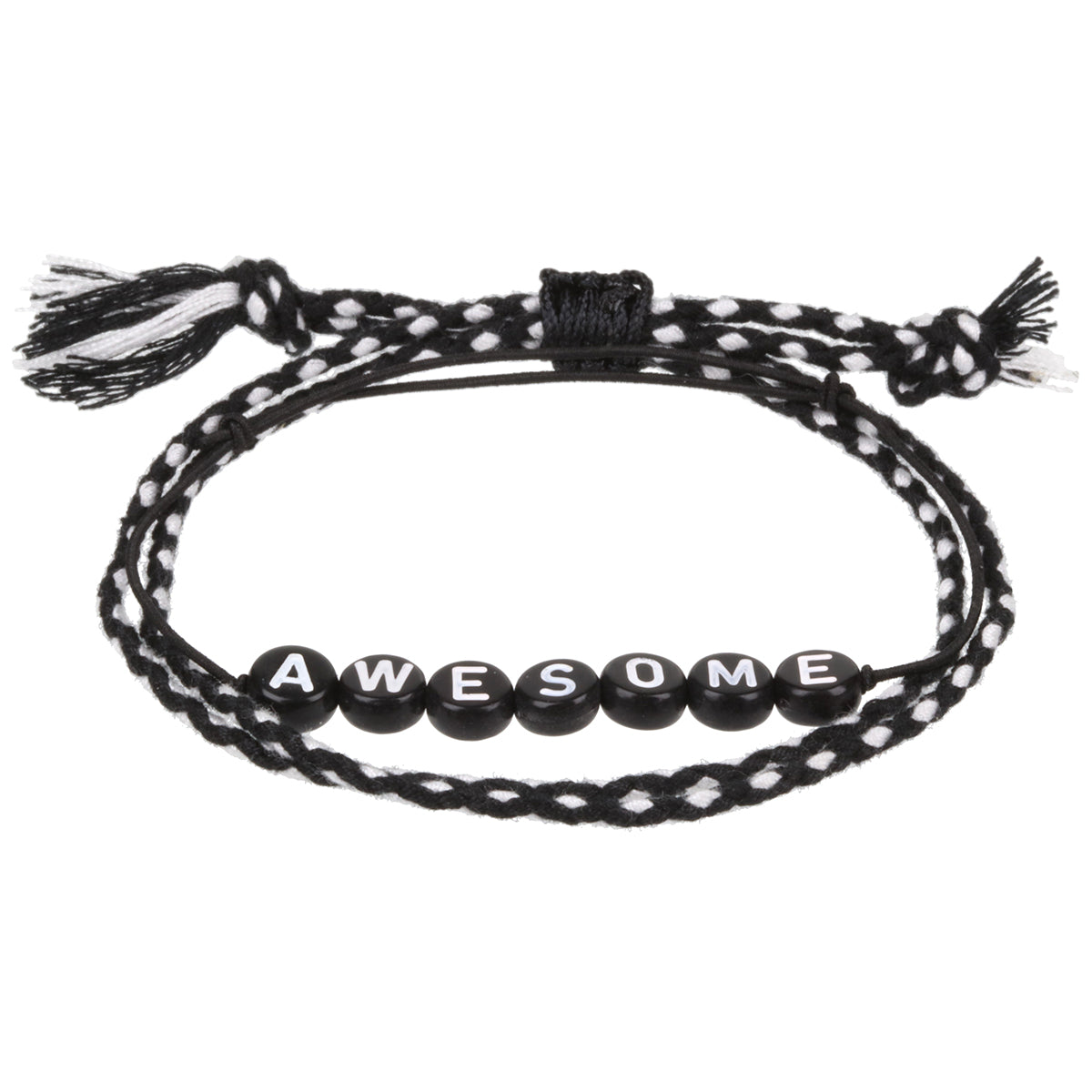 BP008 - Boys Personalised Bracelet - Awesome