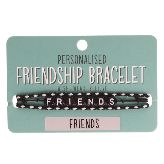 BP009 - Boys Personalised Bracelet - Friends
