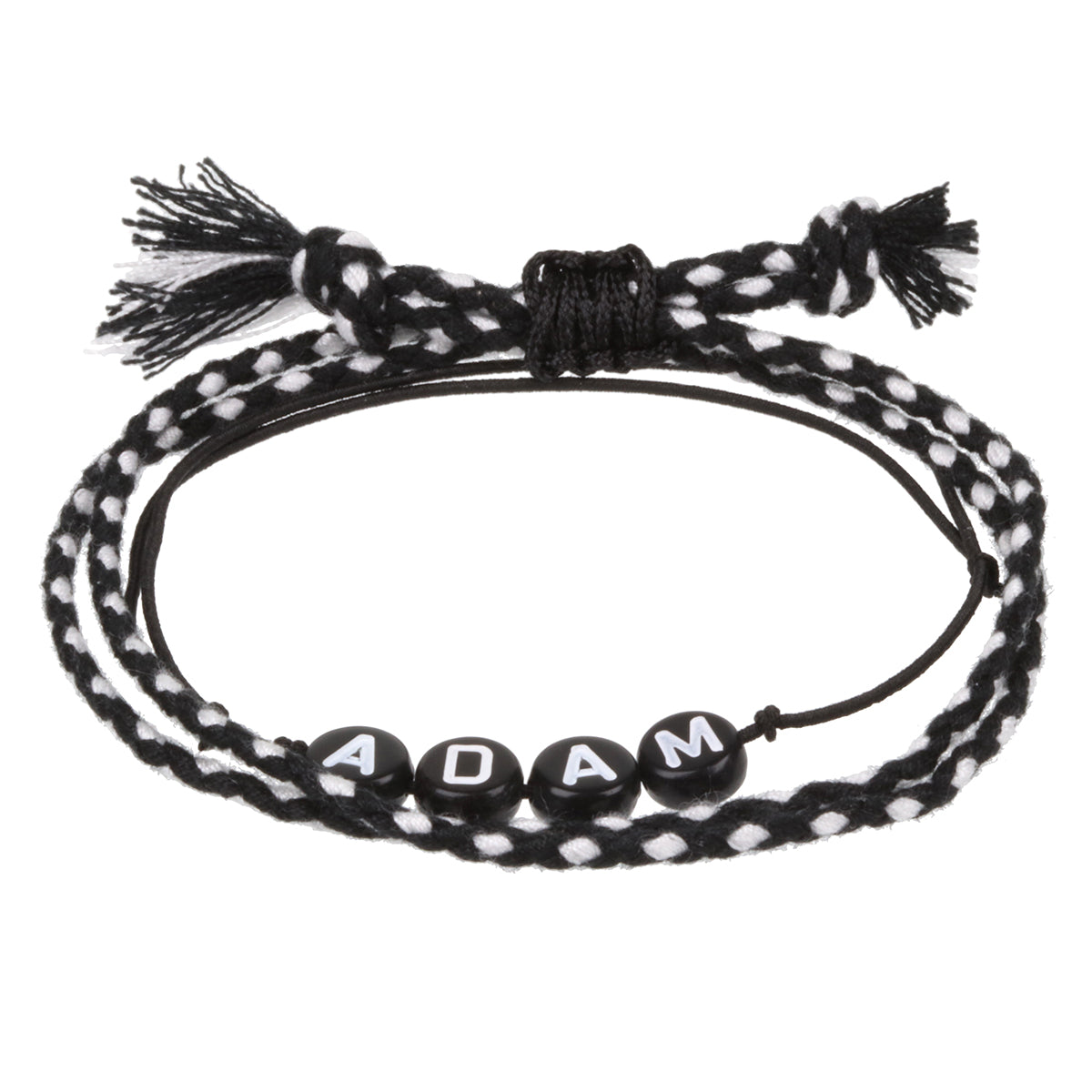 BP012 - Boys Personalised Bracelet - Adam