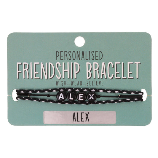 BP013 - Boys Personalised Bracelet - Alex