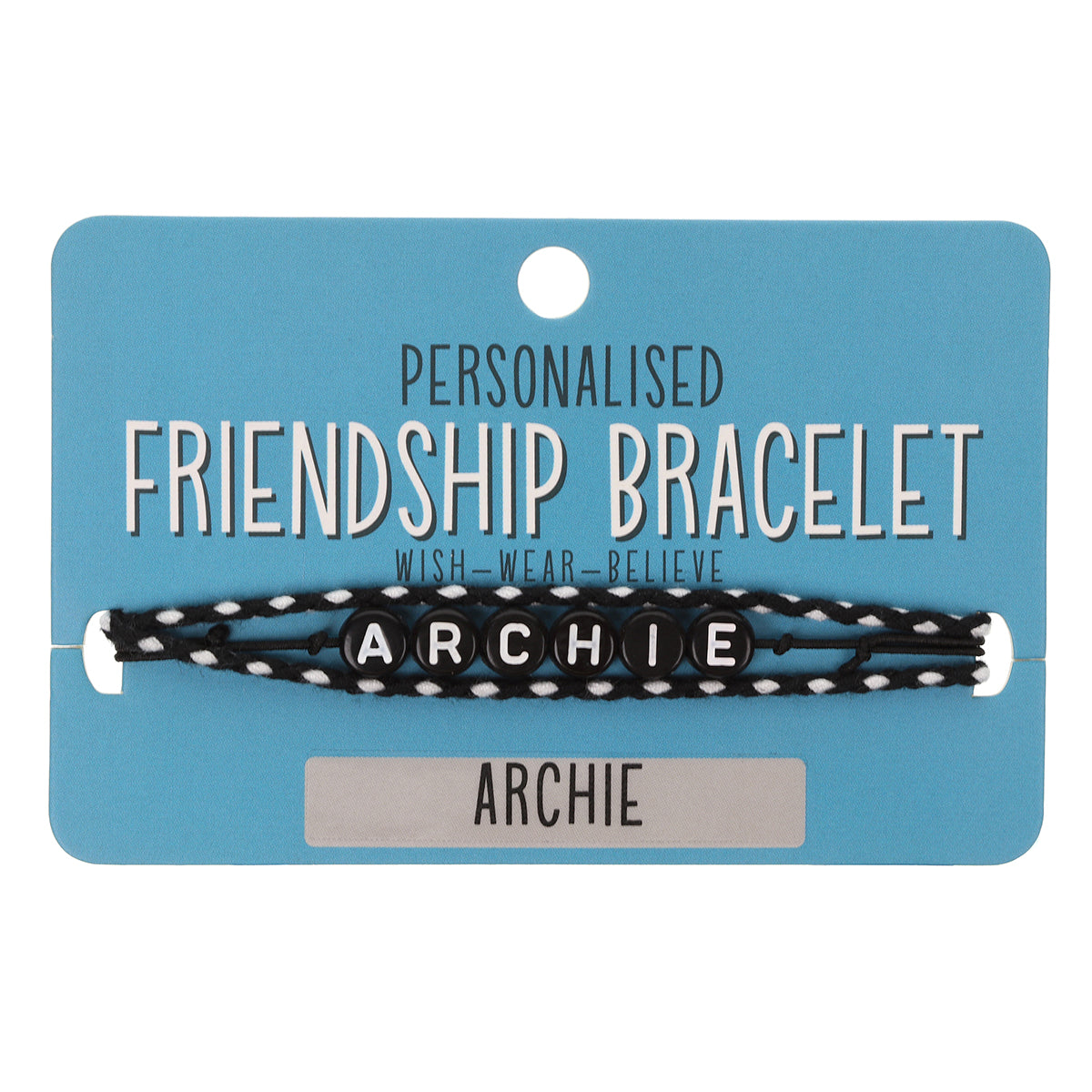 BP015 - Boys Personalised Bracelet - Archie