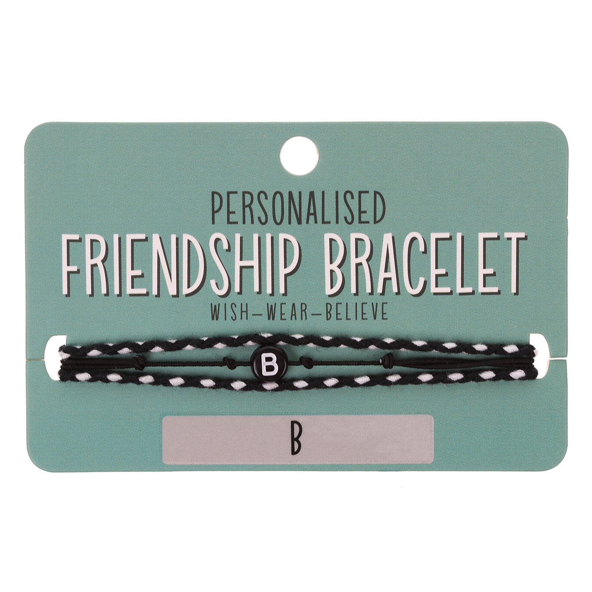 BP017 - Boys Personalised Bracelet - B