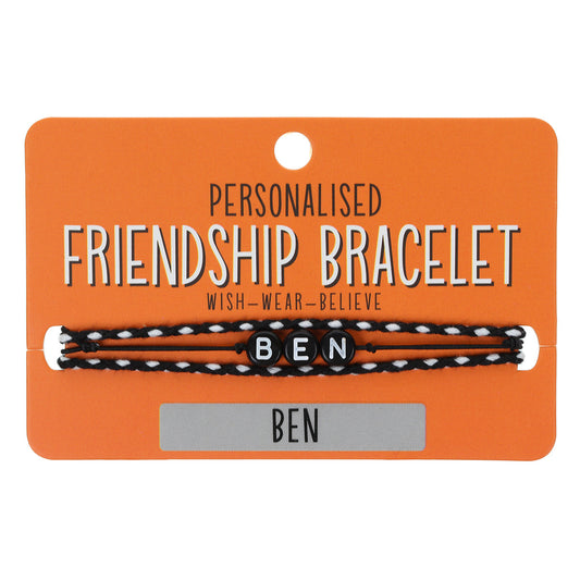 BP018 - Boys Personalised Bracelet - Ben