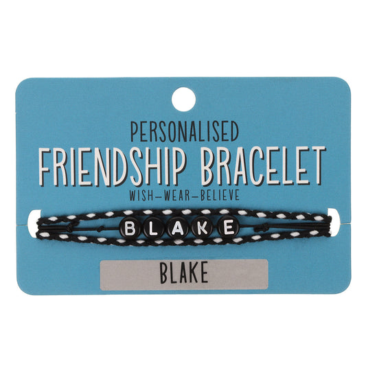 BP019 - Boys Personalised Bracelet - Blake