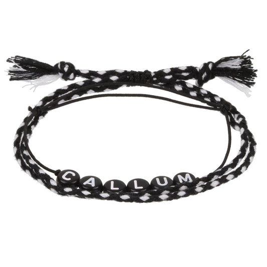 BP022 - Boys Personalised Bracelet - Callum