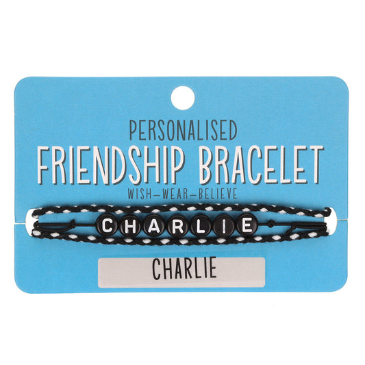 BP023 - Boys Personalised Bracelet - Charlie