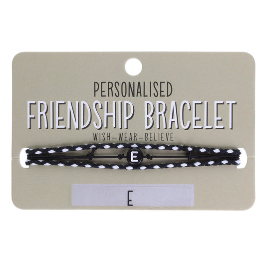 Boys Personalised Bracelet - E