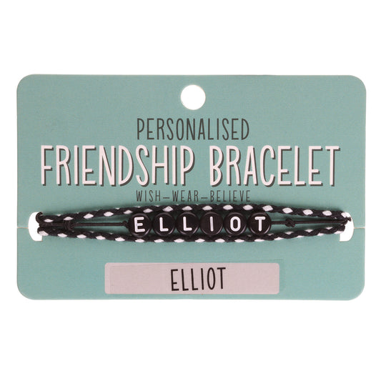 BP029 - Boys Personalised Bracelet - Elliot