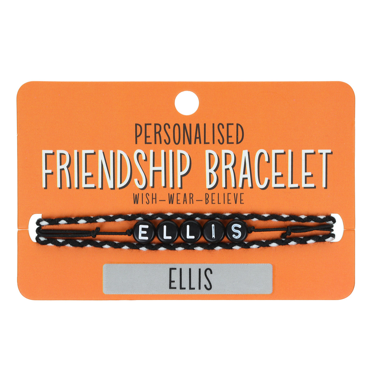 BP030 - Boys Personalised Bracelet - Ellis