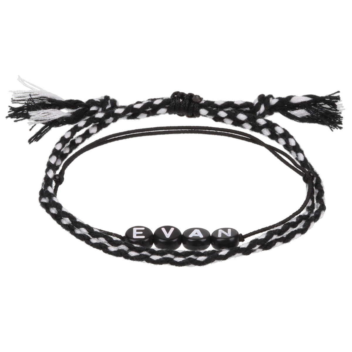 BP032 - Boys Personalised Bracelet - Evan