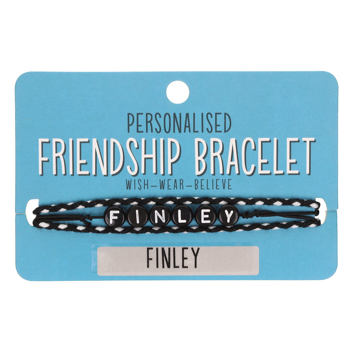 BP035 - Boys Personalised Bracelet - Finley