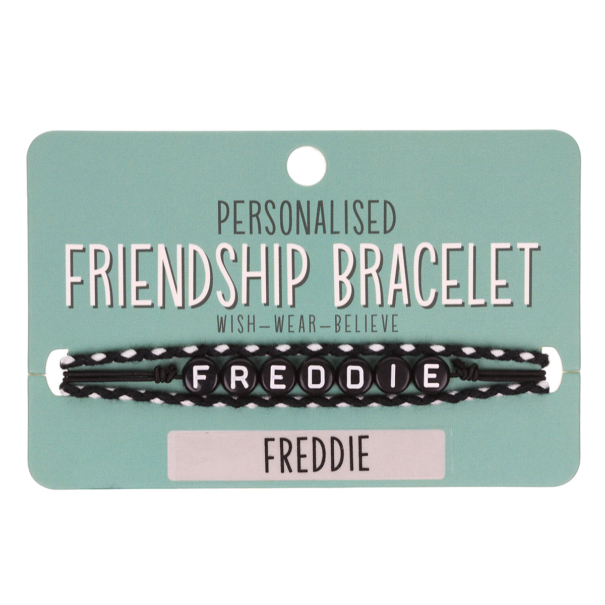 BP037 - Boys Personalised Bracelet - Freddie