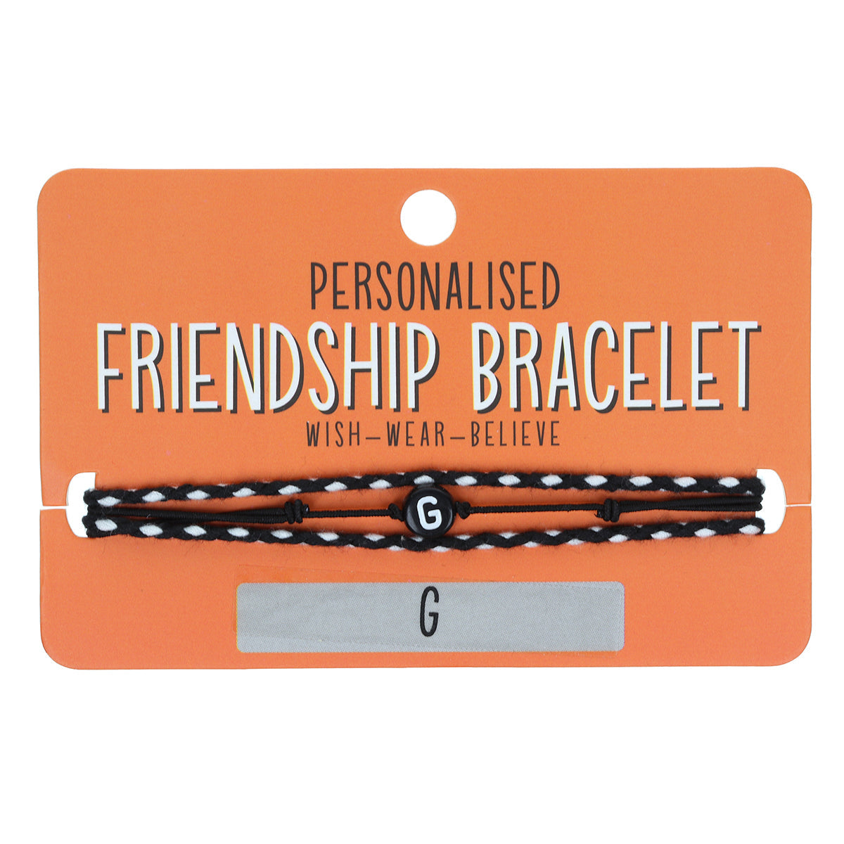 BP038 - Boys Personalised Bracelet - G