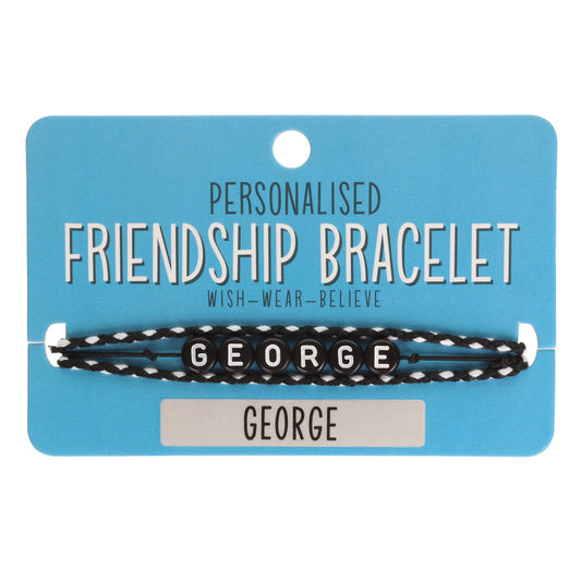 BP039 - Boys Personalised Bracelet - George