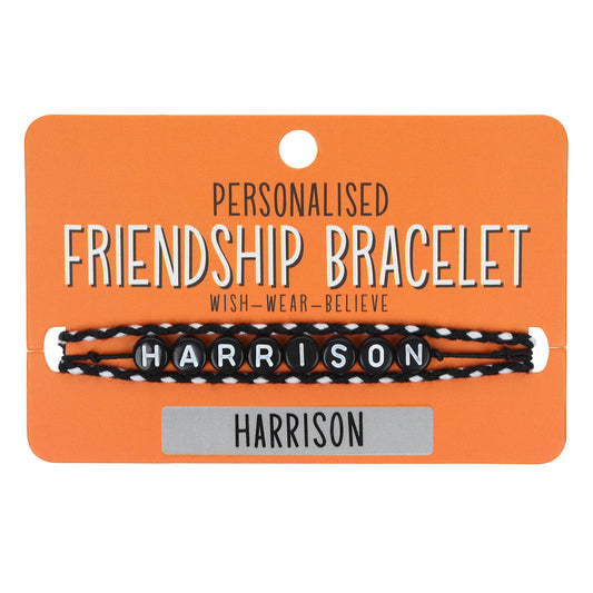 BP042 - Boys Personalised Bracelet - Harrison