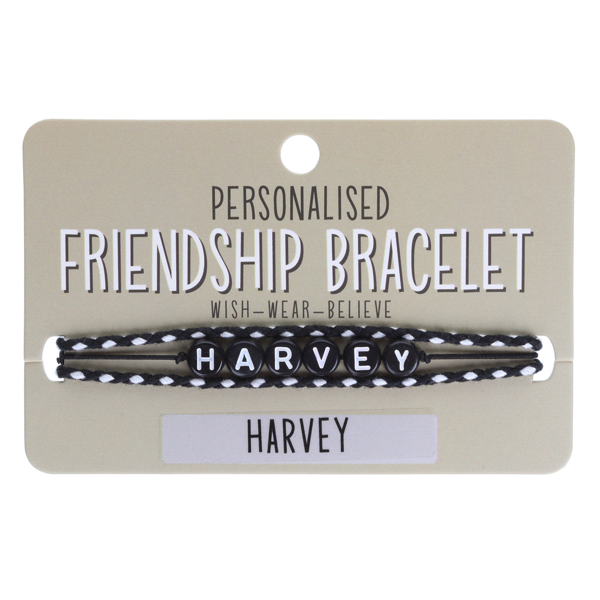 BP044 - Boys Personalised Bracelet - Harvey