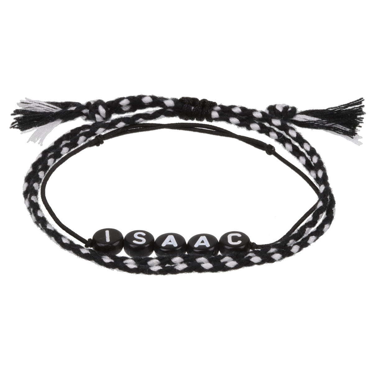 BP048 - Boys Personalised Bracelet - Isaac