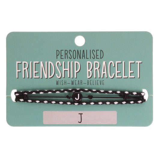 Boys Personalised Bracelet - J