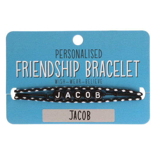 BP051 - Boys Personalised Bracelet - Jacob