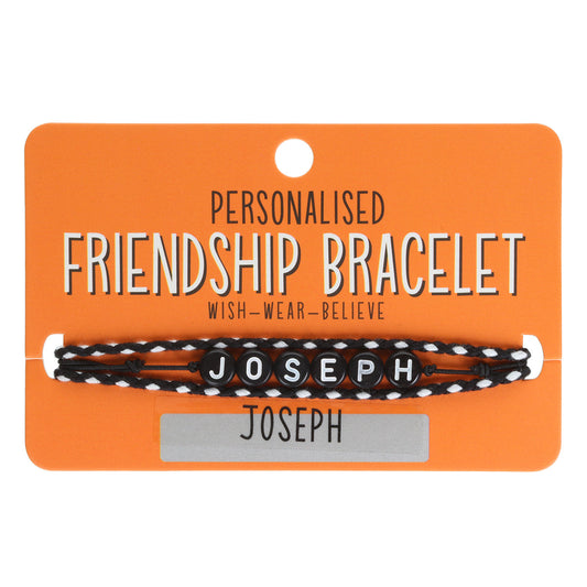BP057 - Boys Personalised Bracelet - Joseph