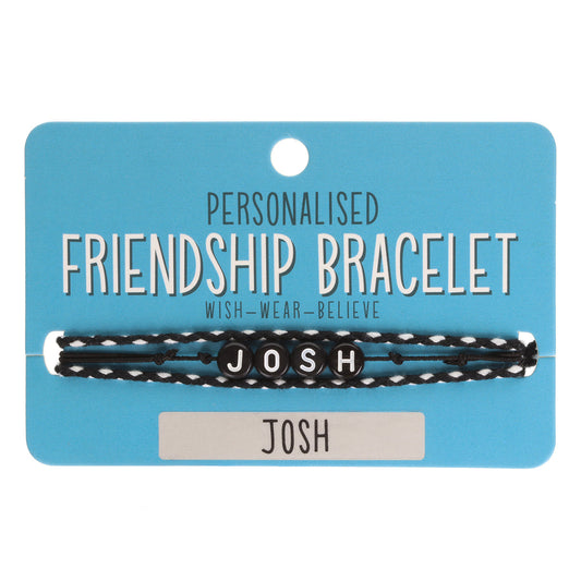 Boys Personalised Bracelet - Josh