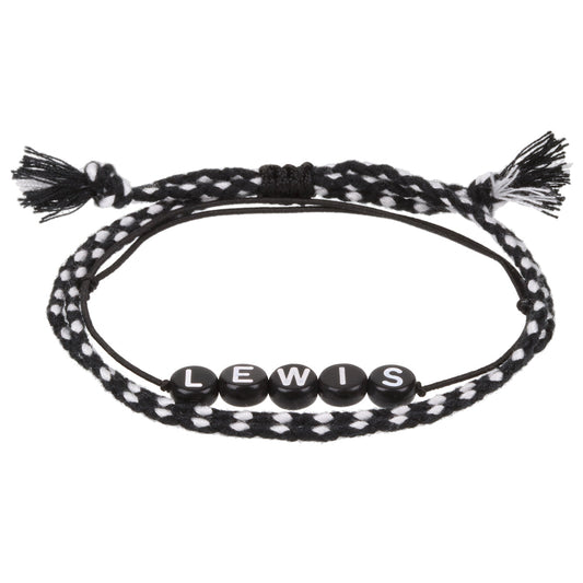 BP066 - Boys Personalised Bracelet - Lewis