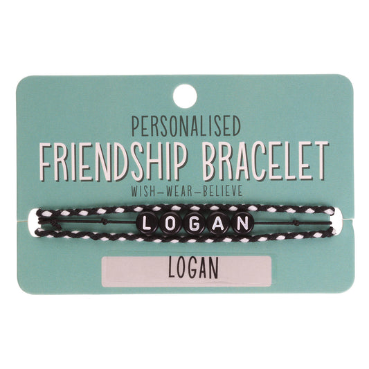 BP068 - Boys Personalised Bracelet - Logan