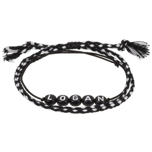 BP068 - Boys Personalised Bracelet - Logan