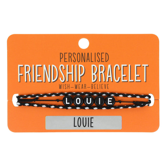BP069 - Boys Personalised Bracelet - Louie