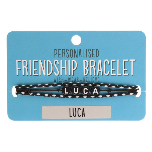 BP070 - Boys Personalised Bracelet - Luca