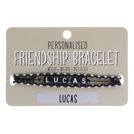 BP071 - Boys Personalised Bracelet - Lucas